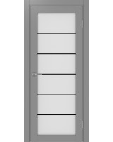 Турин_501АСС.2 молдинг алюм.чёрн. ЭКО-шпон Серый