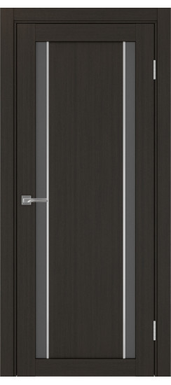 Межкомнатная дверь Турин_522АПС.212 молдинг алюм.хром.60  Венге FL