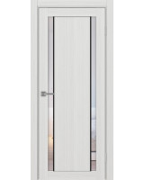 Турин_522АПС.212 молдинг алюм.чёрн. ЭКО-шпон Ясень серебристый