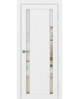 Турин_522AПП.212 молдинг алюм.хром ЭКО-шпон Белый лёд