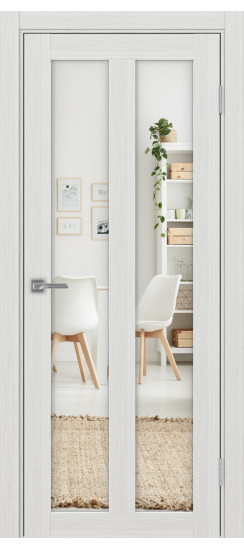 Межкомнатная дверь Турин_521.22.60  Ясень серебристый