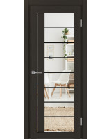 Турин_524АСС.22 молдинг алюм.чёрн. ЭКО-шпон Венге FL