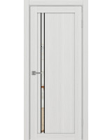 Турин_527АПС.121 молдинг алюм.чёрн. ЭКО-шпон Ясень серебристый