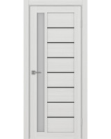 Турин_554АПП.21 молдинг алюм.чёрн. ЭКО-шпон Ясень серебристый