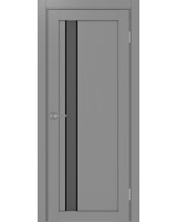 Турин_528AПС.121 молдинг алюм.чёрн. ЭКО-шпон Серый