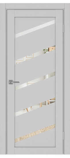 Межкомнатная дверь Турин_506У.112.40  Пепельный