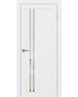 Турин_525АПС.121 молдинг алюм.хром ЭКО-шпон Белый лёд