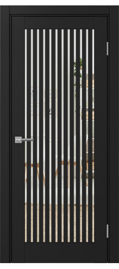 Межкомнатная дверь Турин_543.2.60  Антрацит