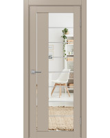 Турин_524АСС.22 молдинг алюм.хром ЭКО-шпон Мокко