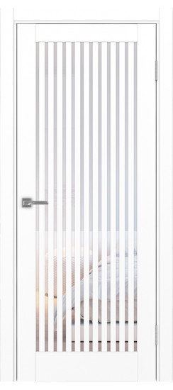 Межкомнатная дверь Турин_543.2.60  Белый снежный