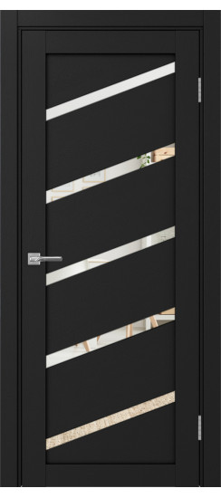 Межкомнатная дверь Турин_506У.112.40  Антрацит