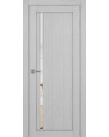 Турин_527АПС.121 молдинг алюм.хром ЭКО-шпон Дуб серый FL