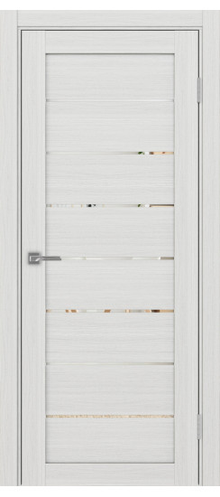 Межкомнатная дверь Турин_508.12.30  Ясень серебристый