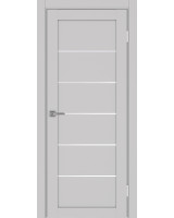 Турин_501AПП.1 молдинг алюм.хром ЭКО-шпон Пепельный