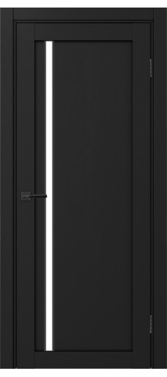 Межкомнатная дверь Турин_527АПС.121 молдинг алюм.чёрн.35  Антрацит