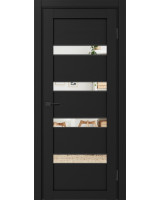 Турин_505AПC.12 молдинг алюм.чёрн. ЭКО-шпон Антрацит