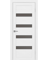 Турин_505AПC.12 молдинг алюм.чёрн. ЭКО-шпон Белый лёд