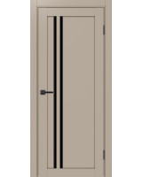 Турин_525АПС.121 молдинг алюм.чёрн. ЭКО-шпон Мокко