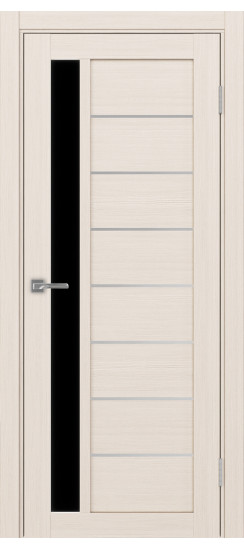 Межкомнатная дверь Турин_554АПП.21 молдинг алюм.хром.60  Ясень перламутровый