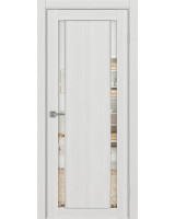 Турин_522AПП.212 молдинг алюм.хром ЭКО-шпон Ясень серебристый