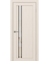 Турин_525АПС.121 молдинг алюм.чёрн. ЭКО-шпон Ясень перламутровый