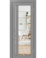 Турин_524АСС.22 молдинг алюм.хром ЭКО-шпон Серый