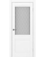 Турин_502U.21 ЭКО-шпон Белый снежный