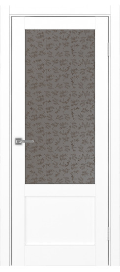 Межкомнатная дверь Турин_540ПФ.21.35  Белый снежный
