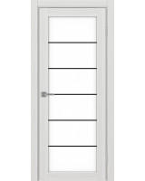 Турин_501АСС.2 молдинг алюм.чёрн. ЭКО-шпон Ясень серебристый