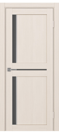Межкомнатная дверь Турин_523АПС.221 молдинг алюм.хром.60  Ясень перламутровый