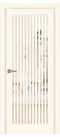 Межкомнатная дверь Турин_543.2.60  Ясень светлый