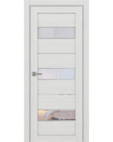 Турин_526АПС.122 молдинг алюм.хром ЭКО-шпон Ясень серебристый