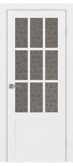 Межкомнатная дверь Турин_542ПФ.2221.60  Белый лёд