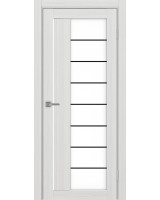 Турин_524АСС.22 молдинг алюм.чёрн. ЭКО-шпон Ясень серебристый