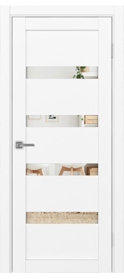 Межкомнатная дверь Турин_505.12.30  Белый снежный