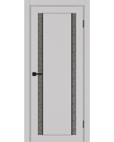 Турин_522АПС.212 молдинг алюм.чёрн. ЭКО-шпон Пепельный