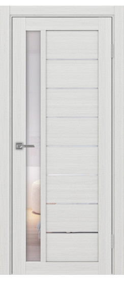 Межкомнатная дверь Турин_554.21.60  Ясень серебристый