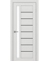 Турин_554АПП.21 молдинг алюм.чёрн. ЭКО-шпон Ясень серебристый