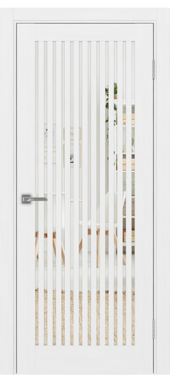 Межкомнатная дверь Турин_543.2.60  Белый лёд