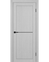 Турин_502АПП.11 молдинг алюм.чёрн. ЭКО-шпон Дуб серый FL