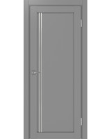 Турин_566АПП.111 молдинг алюм.хром ЭКО-шпон Серый