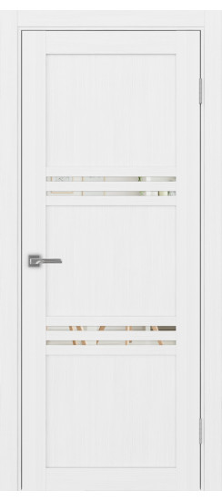 Межкомнатная дверь Турин_553.12.35  Белый лёд