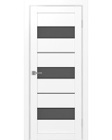 Турин_526АПС.122 молдинг алюм.чёрн. ЭКО-шпон Белый снежный