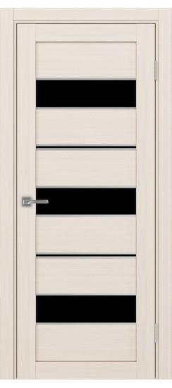 Межкомнатная дверь Турин_526АППmax.122 молдинг алюм.хром.40  Ясень перламутровый