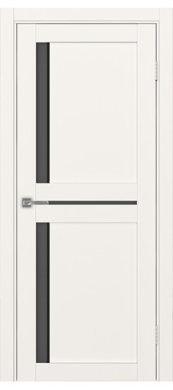 Межкомнатная дверь Турин_523АПС.221 молдинг алюм.чёрн.60  Бежевый