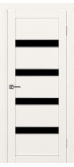 Межкомнатная дверь Турин_505AПC.12 молдинг алюм.хром.30  Бежевый