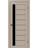 Турин_554АПП.21 молдинг алюм.чёрн. ЭКО-шпон Мокко