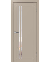 Турин_525АПС.121 молдинг алюм.хром ЭКО-шпон Мокко