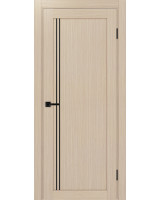 Турин_566АПП.111 молдинг алюм.чёрн. ЭКО-шпон Дуб беленый FL