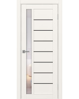 Турин_554АПП.21 молдинг алюм.чёрн. ЭКО-шпон Бежевый